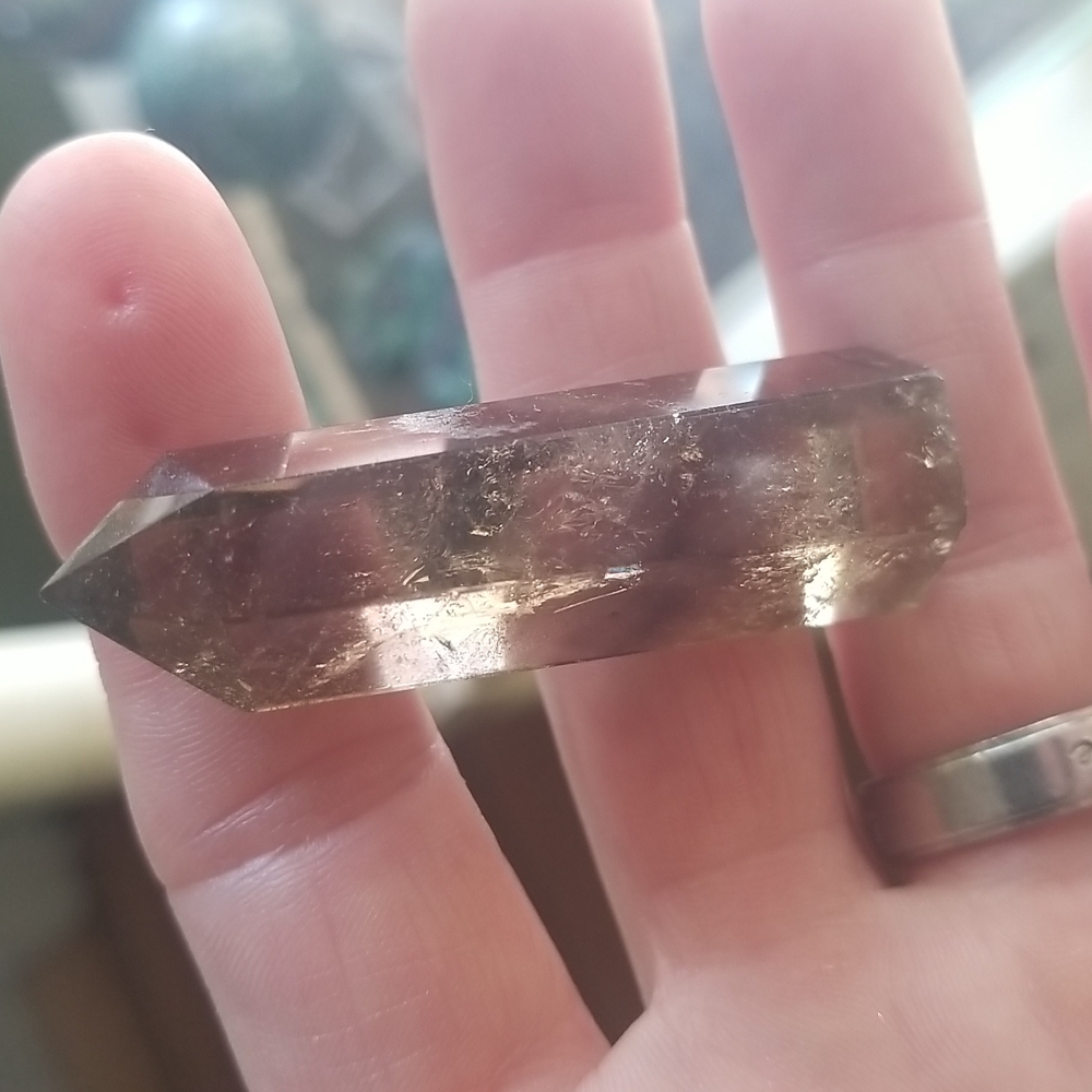 Smokey Quartz Standing Point/Tower